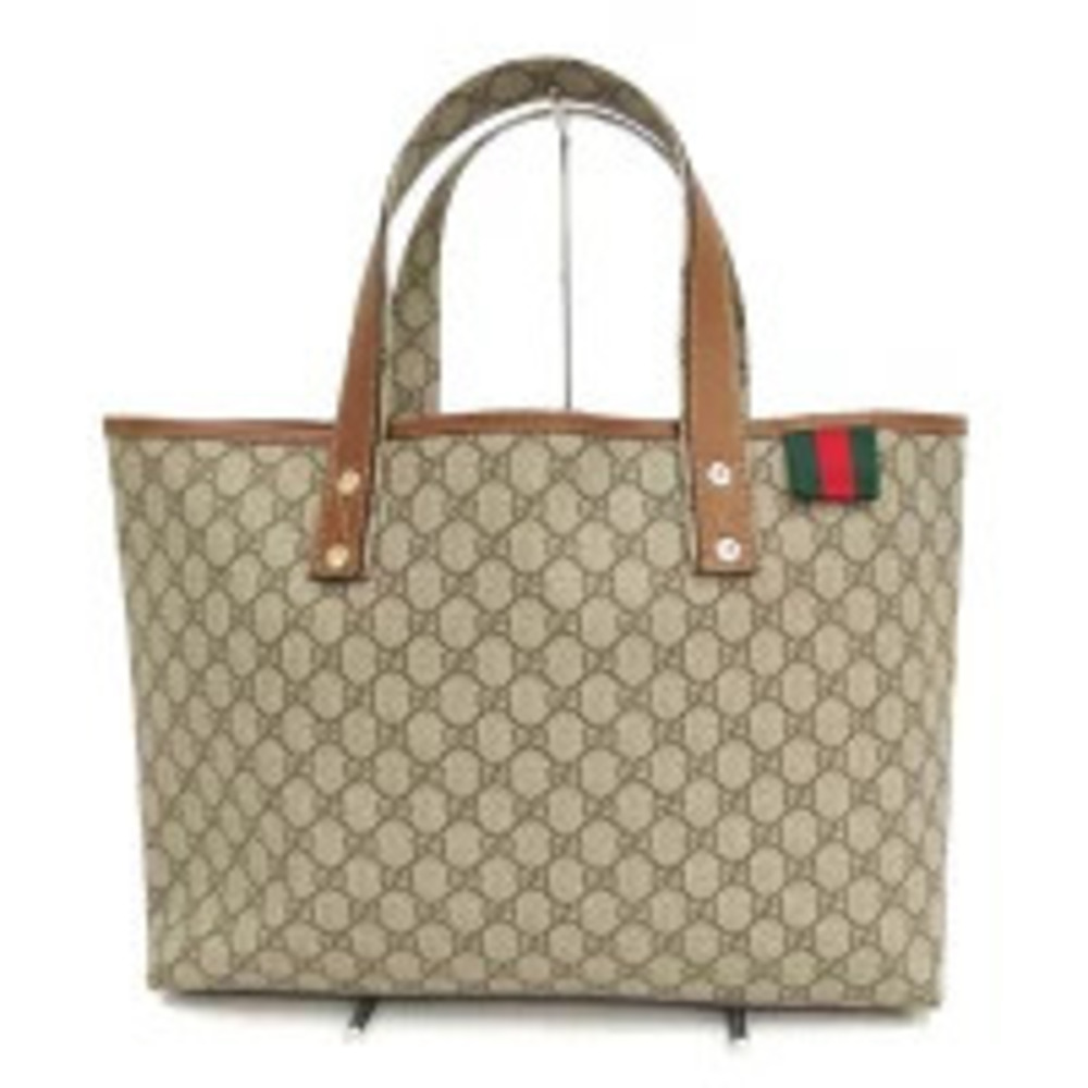 GUCCI GG Supreme Sherry Tote Bag AB